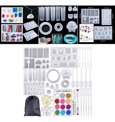 Joyería De Bricolaje Molde De Silicona Colgante De Cristal