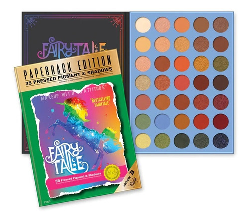 Sombras De Ojos Fairy Tale Paperback Edition Rude Cosmetics