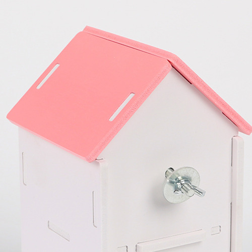 De Cría De Aves Para Cockatiel Budgie Parrot Con Rosado