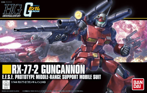 1/144 Hguc Revive Rx-77-2 Guncannon