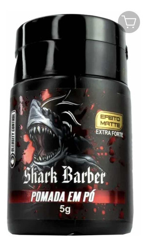 Pomada Em Pó Para Cabelo - Shark Barber