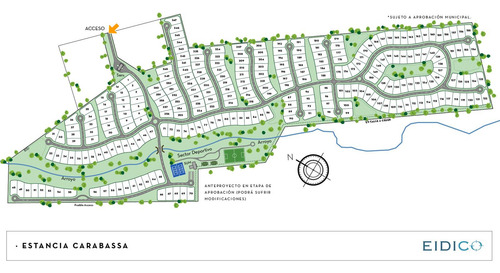Divino Lote Al Arroyo En Barrio Estancia Carabassa, Pilar.