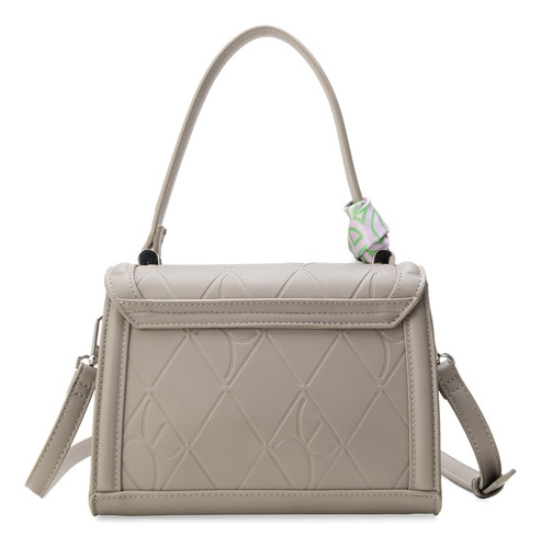 Bolsa Briefcase Cloe Anahila Chico Color Gris