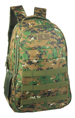 Mochila Tactica De 18 Pulgadas, Importadas!! Mt03 Verde Musgo C