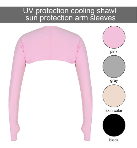 Mantón De Refrigeración Mangas Brazo Protección Uv Protector