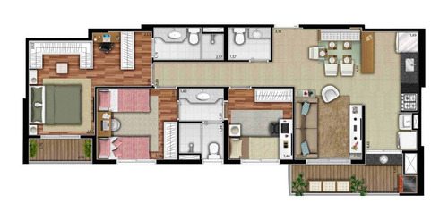 Imagem 16 de 24 de Apartamento Residencial Para Venda, Centro Comercial Jubran, Barueri - Ap8148. - Ap8148-inc