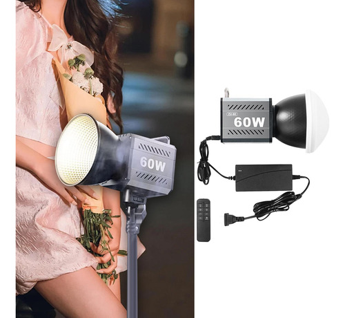 Luz Led De Fotografía De Alta Capacidad, 60w, Múltiples