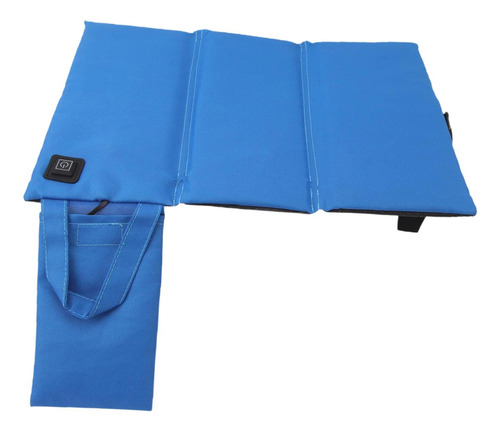 Cojín De Asiento Con Calefacción, Almohadilla De Azul