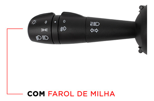 Chave Seta Farol De Milha Sandero Logan 2015 2016 2017 2018