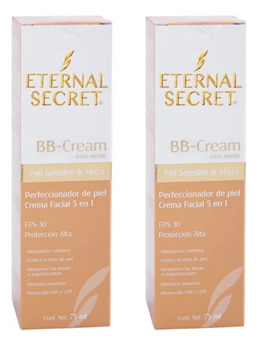 Eternal Secret 2pack Crema Bb Cream Tono Medio F30+ 75ml