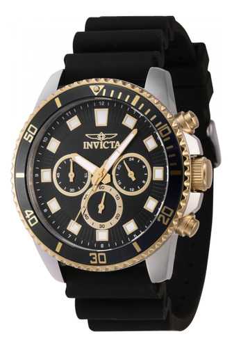 Reloj Para Hombres Invicta Pro Diver 46120 Negro