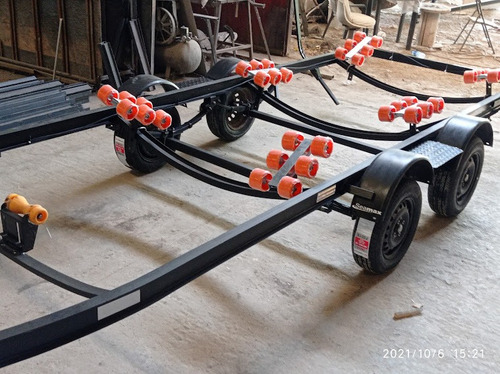Trailer Doble Eje Full Con Lcm Patente Inmediata