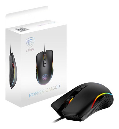 Mouse Msi Forge Gm300 Gaming Optico 7200 Dpi/ 7