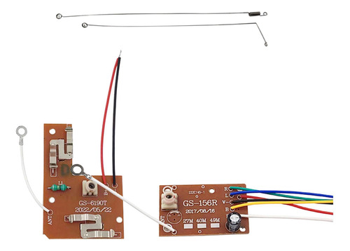 Placa Receptora De Transmisores De Radio Rc, Circuito Pcb De