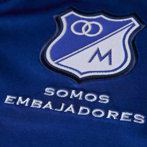 Camisa Masculina Milionários Colombia Azul 2015