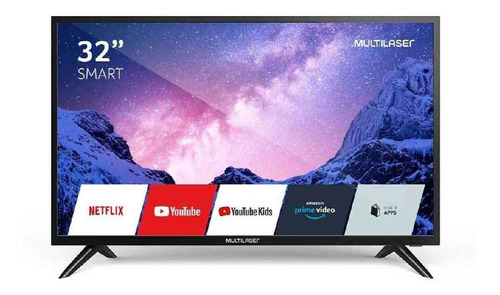 Imagem 1 de 4 de Tv Smart Tela 32 Polegadas Com Função Wifi Integrado Hd