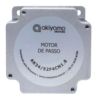 Imagem 3 de 4 de Motor De Passo Akiyama Nema 34 - 52kgf.cm