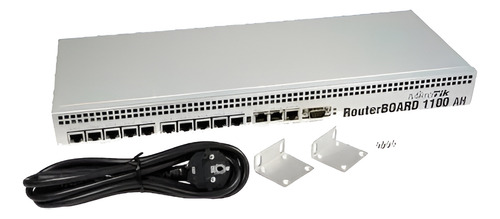 Router Board Mikrotik Rb1100ahx4 13 Pt Gigabit Os L6 Rack