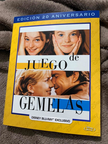 Juego De Gemelas, Blu-ray Disney Custom Lindsay Lohan