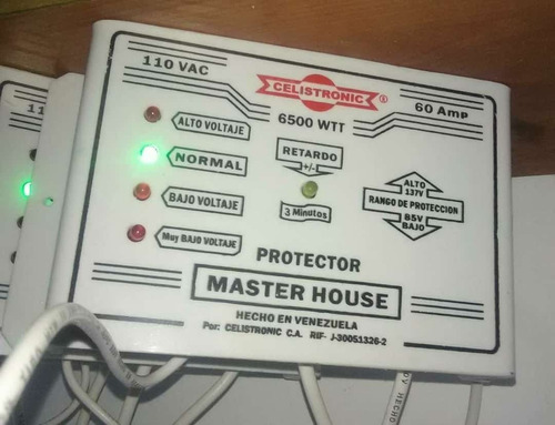 Protector De Voltaje Integral Celistronic 110v/60amp