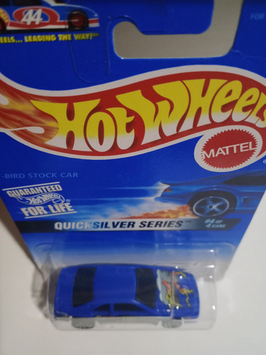 Hot Wheels T-bird Stock Car Quicksilver Series Azul