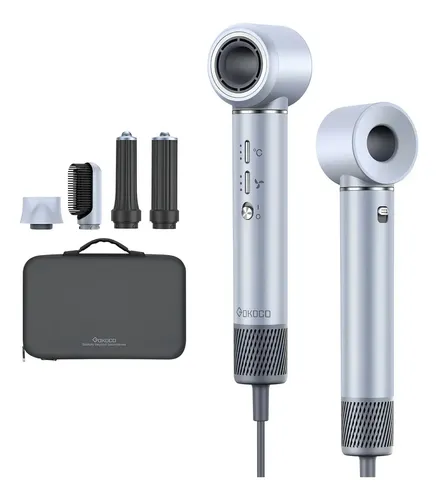 Secadora de cabello Goojodoq S1 Pro Plateado