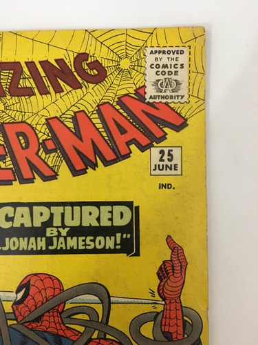 Amazing Spiderman #25 1st App Mary Jane ! Marvel Comics 1965 (Usado)