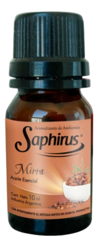 Aromatizante Hogar Aceite Escencial Saphirus Para Hornillos