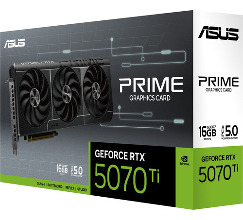 Placa De Video Asus Rtx 5070 Ti 16gb Prime Ddr6 Nvidia