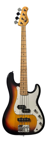 Bajo Electrico Tagima Tipo Precision Tw 65 Sunburst Acabado Del Cuerpo Maple Cantidad De Cuerdas 4 Orientación De La Mano Diestro
