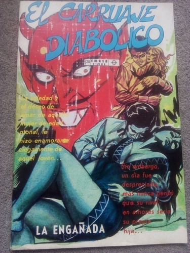 El Carruaje Diabolico N.20 Comic Editores Mexicanos Año-1974