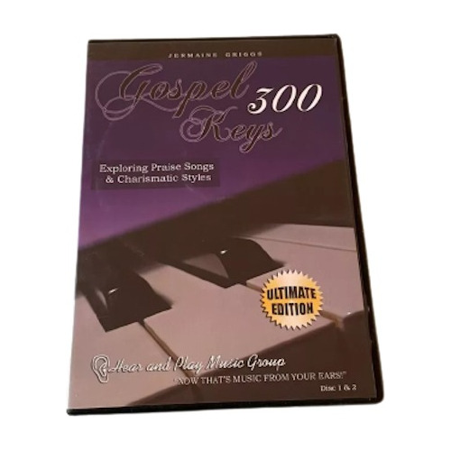 Dvd - Curso Gospel Keys: 300 De Jermaine Griggs 2 Discos