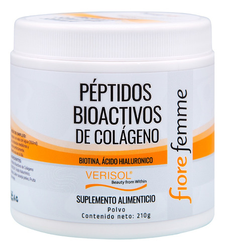 Fiore Femme | Péptidos Bioactivos De Colágeno 210g Verisol 