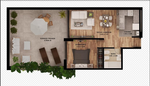Imagen 7 de 18 de Departamento - Abasto