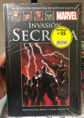 Novelas Graficas Marvel #55 Secret Invasión Planeta