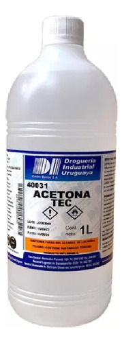 Acetona Pura 1l Ferreteria Tucandu