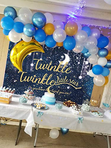 Twinkle Little Star Fondo Ducha Para Bebe 82.7 59.1 in