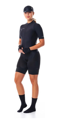 Jersey Ciclismo Safetti M/c Super Slim Verona Mujer Nero