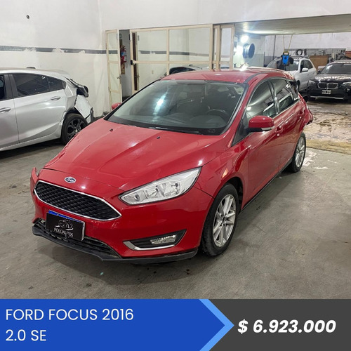 Ford Focus 2.0 Se 2016 En Marcha Y Andando Chocado Poloautos