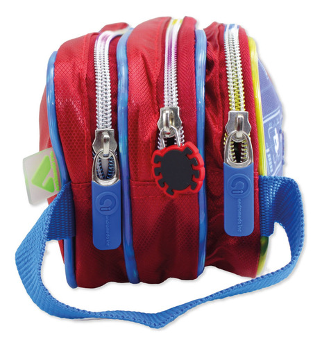 Lapicera Escolar Marvel Spiderman Para Niños Color Azul