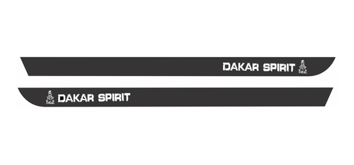 Adesivo Faixa Lateral Renault Duster Dakar Spirit Dstr07