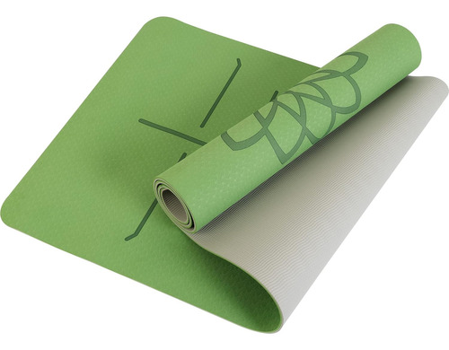 Yoga Mat With Non-slip 1/4  Thick Anti-tear, High Densi...