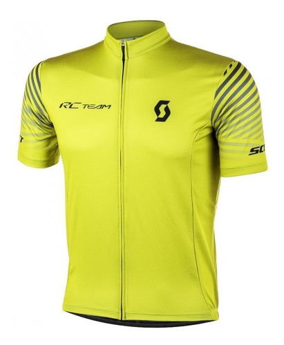 Imagem 1 de 2 de Camisa Ciclismo Scott Rc Team 10 Tamanho P Amarelo Original
