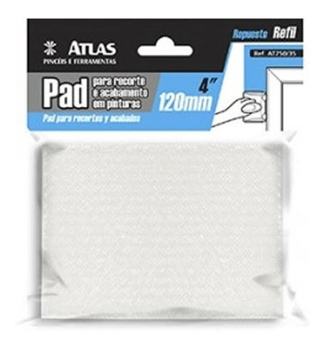 Imagem 4 de 4 de Pad P/ Recorte E Acabamento De Pintura + 2 Refis Ped Atlas