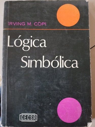 A1 Lógica Simbólica, Irving M. Copi