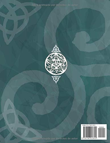 Libro De Las Sombras De La Bruja Solitaria: Cuaderno En Blan