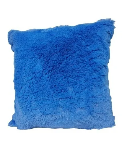 Almohada Cojín Decoración Sala Peluche Algodón Cuadrada