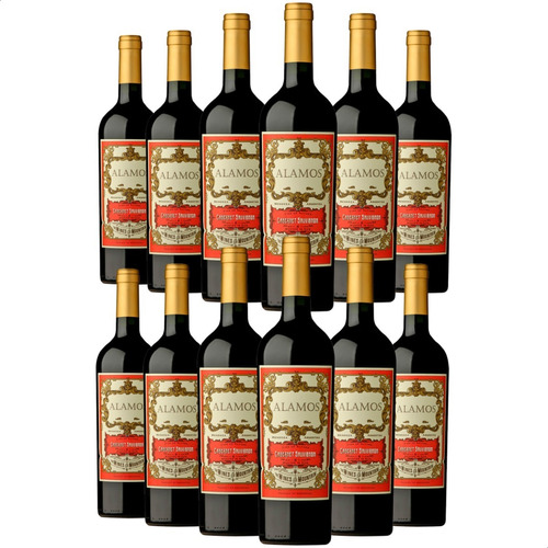 Vino Alamos Cabernet Sauvignon Catena Zapata - Pack X12 Unid