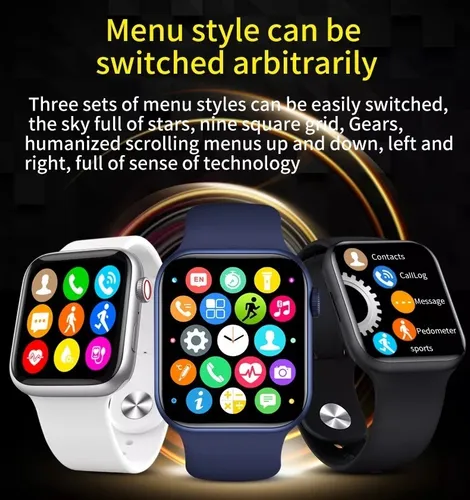 T56 Reloj Inteligente Serie 7 Pantalla Completa Bluetooth