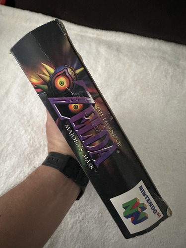 Cartucho Nintendo 64 Zelda Majoras Mask Original En Caja (Usado)